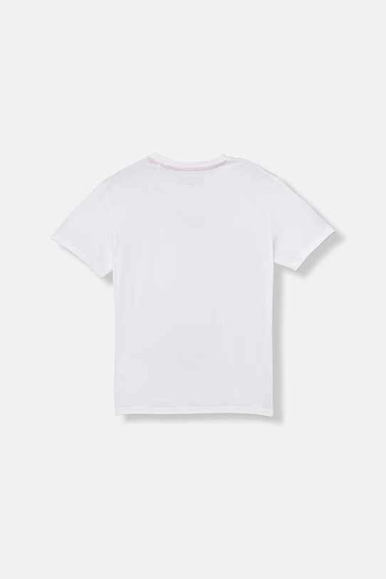 Guess t-shirt dziecięcy bawełniany L6GI12.K8HM4.PPY2.M biały SS26