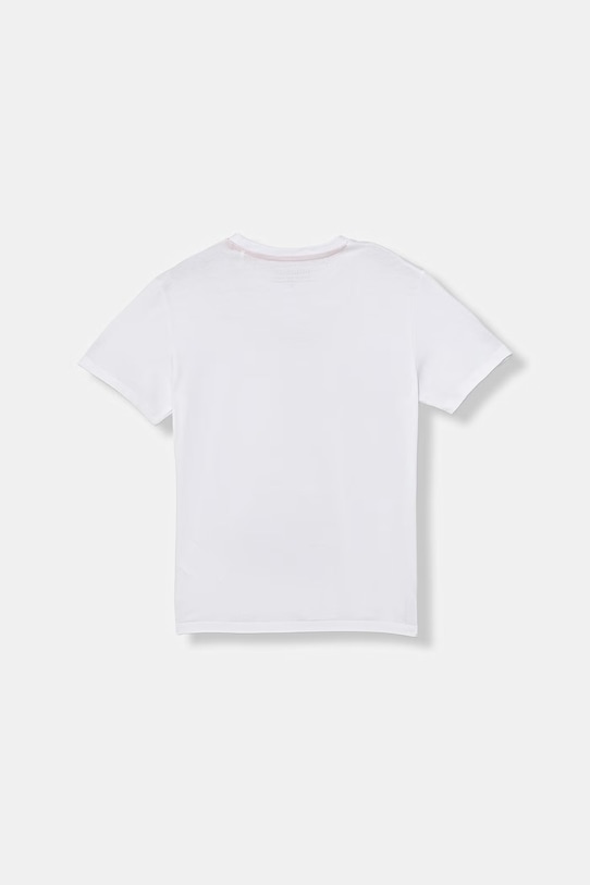 Guess t-shirt dziecięcy bawełniany L6GI12.K8HM4.PPY2.M biały SS26