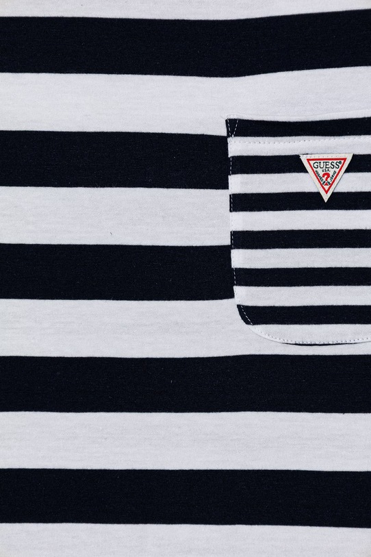 Chłopiec Guess t-shirt dziecięcy bawełniany L6GI16.K9N34.PPY2.M granatowy