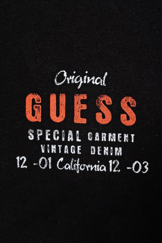 Guess t-shirt per bambini in cotone L6GI21.K8HM4.PPY2.M nero SS26