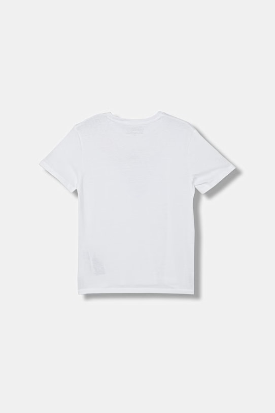 Guess t-shirt dziecięcy bawełniany L6GI25.K8HM4.PPY2.M biały SS26