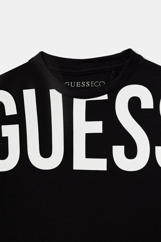 Chłopiec Guess t-shirt dziecięcy L6GI26.J1314.PPY2.M czarny