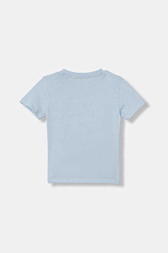 Guess t-shirt bawełniany dziecięcy N6GI00.K8HM4.PPY2.M niebieski SS26