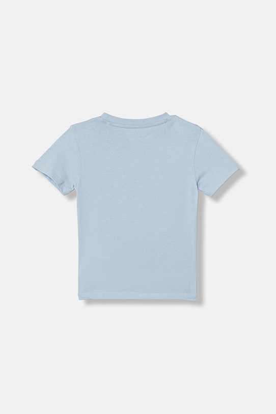 Guess t-shirt bawełniany dziecięcy N6GI00.K8HM4.PPY2.M niebieski SS26