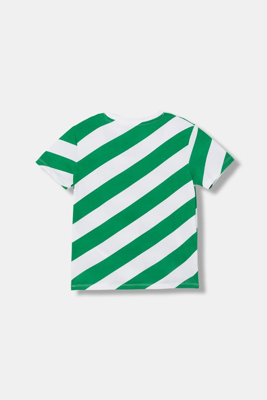 Guess T-shirt damski bawełniany N6GI05.K8HM4.PPY2.M zielony SS26