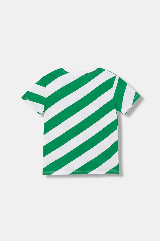 Guess T-shirt damski bawełniany N6GI05.K8HM4.PPY2.M zielony SS26