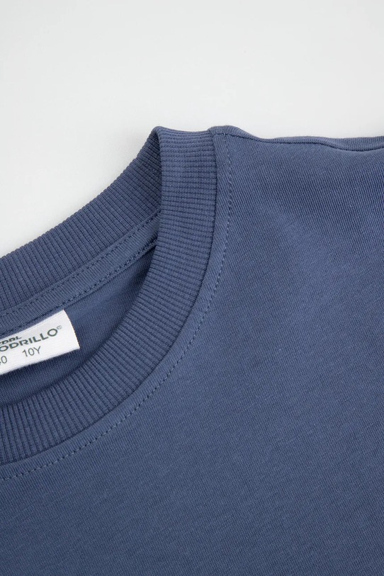 Момче Детска памучна тениска Coccodrillo WC6143230VBA син