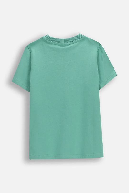 Dětské bavlněné tričko Coccodrillo WC6143235VBA zelená SS26