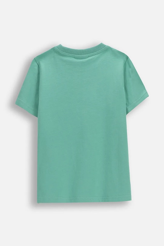 Dětské bavlněné tričko Coccodrillo WC6143235VBA zelená SS26