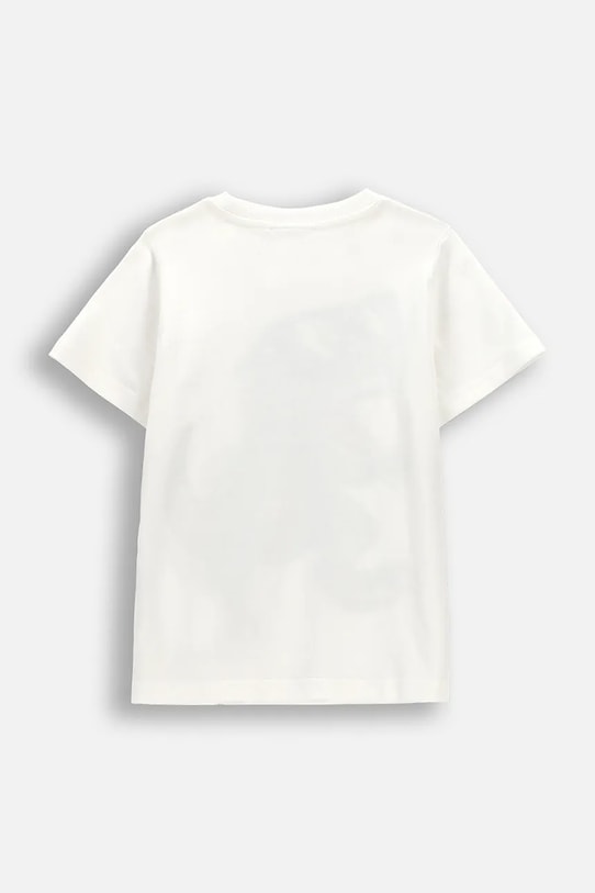 Dětské bavlněné tričko Coccodrillo WC6143203NBK béžová SS26