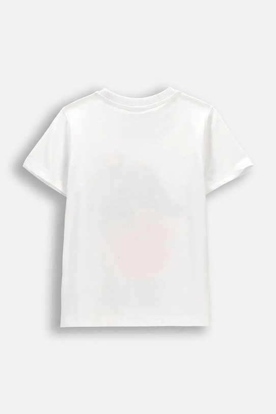 Dětské tričko Coccodrillo WC6143201RBK bílá SS26