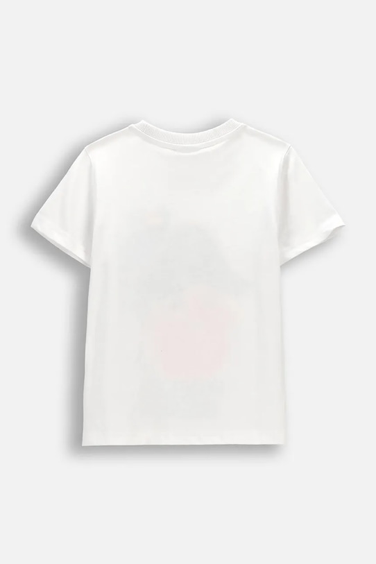 Dětské tričko Coccodrillo WC6143201RBK bílá SS26