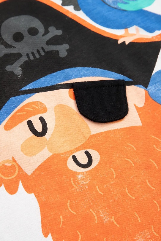 Dětské tričko Coccodrillo bílá WC6143201RBK