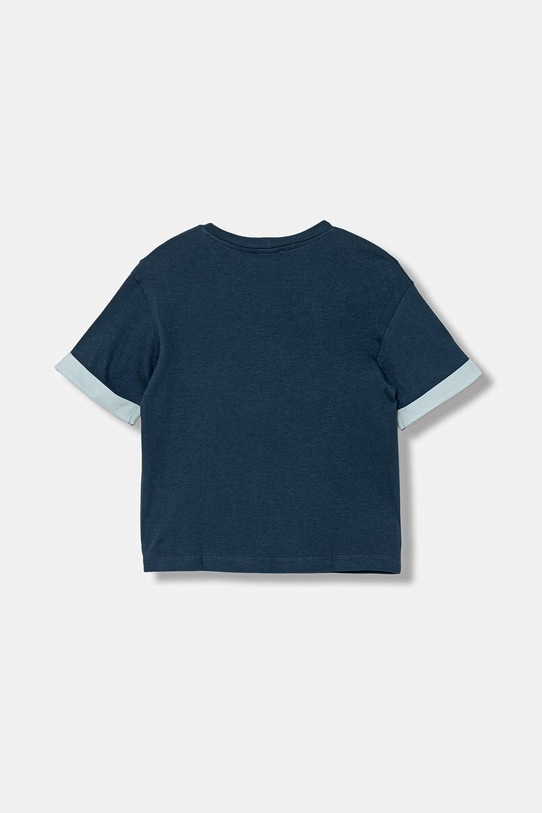 United Colors of Benetton tričko detské bavlnené 3I1XG10LZ.P.Stagionale tmavomodrá SS26