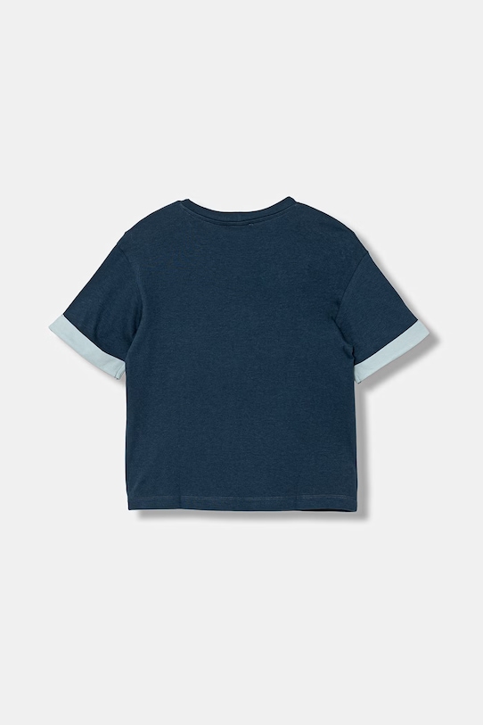 United Colors of Benetton tričko detské bavlnené 3I1XG10LZ.P.Stagionale tmavomodrá SS26