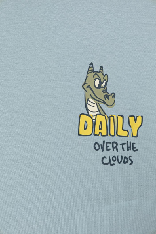 Αγορίστικα United Colors of Benetton T-shirt Παιδικό βαμβακερό 3I1XG10MA.P.Stagionale μπλε