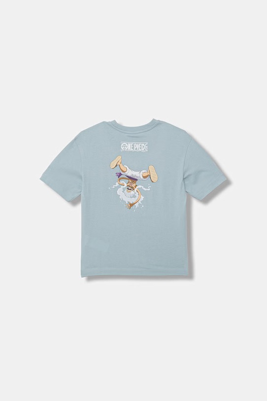 United Colors of Benetton Tričko detské bavlnené 3MI5C10S9.G.Stagionale modrá SS26