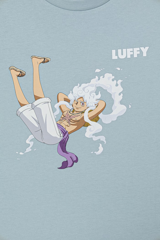 Chlapec United Colors of Benetton Tričko detské bavlnené 3MI5C10S9.G.Stagionale modrá