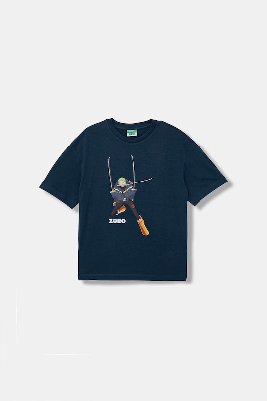 United Colors of Benetton tričko detské bavlnené tmavomodrá 3MI5C10S9.G.Stagionale