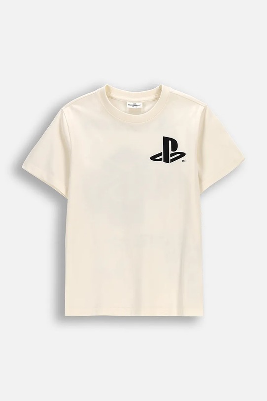 Coccodrillo tričko detské bavlnené béžová WC6143223LBD