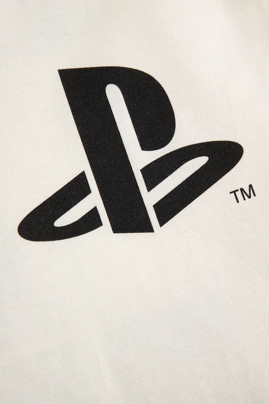 Coccodrillo t-shirt per bambini in cotone beige WC6143223LBD