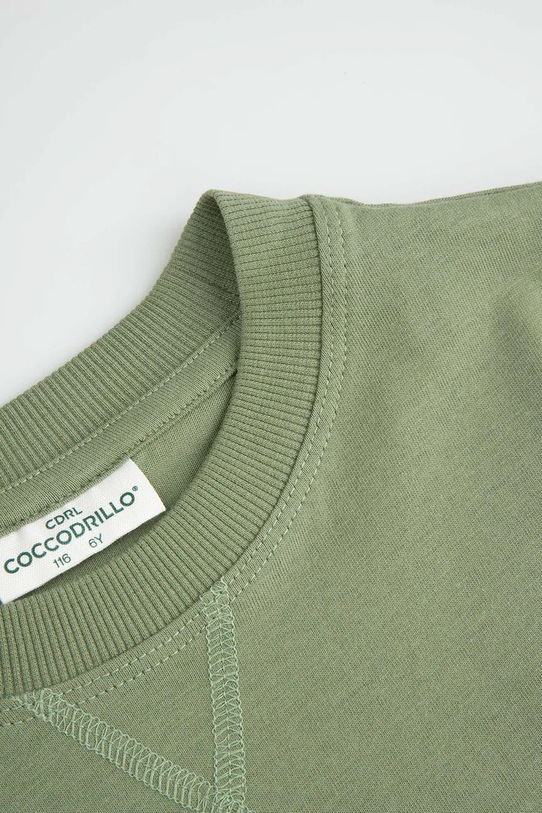 Chlapec Coccodrillo tričko detské bavlnené WC6143202LBD zelená