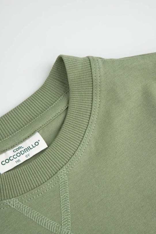 Chlapec Coccodrillo tričko detské bavlnené WC6143202LBD zelená