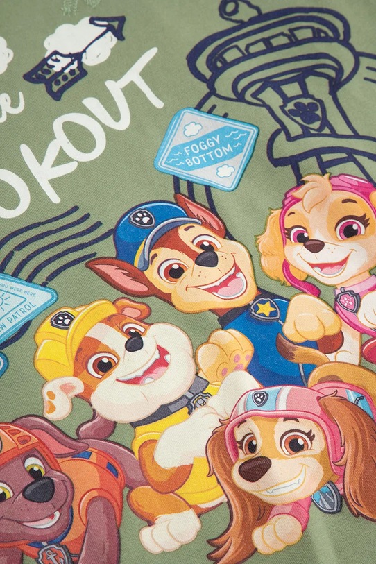 Coccodrillo tričko detské bavlnené zelená WC6143202LBD