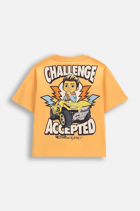 Coccodrillo tričko dámske bavlnené WC6143203LBD oranžová SS26