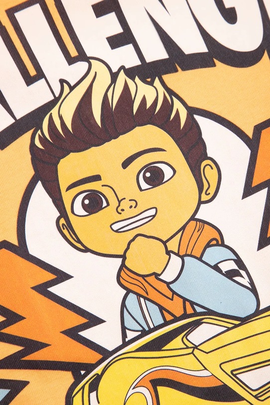 Coccodrillo T-shirt Γυναικείο βαμβακερό πορτοκαλί WC6143203LBD