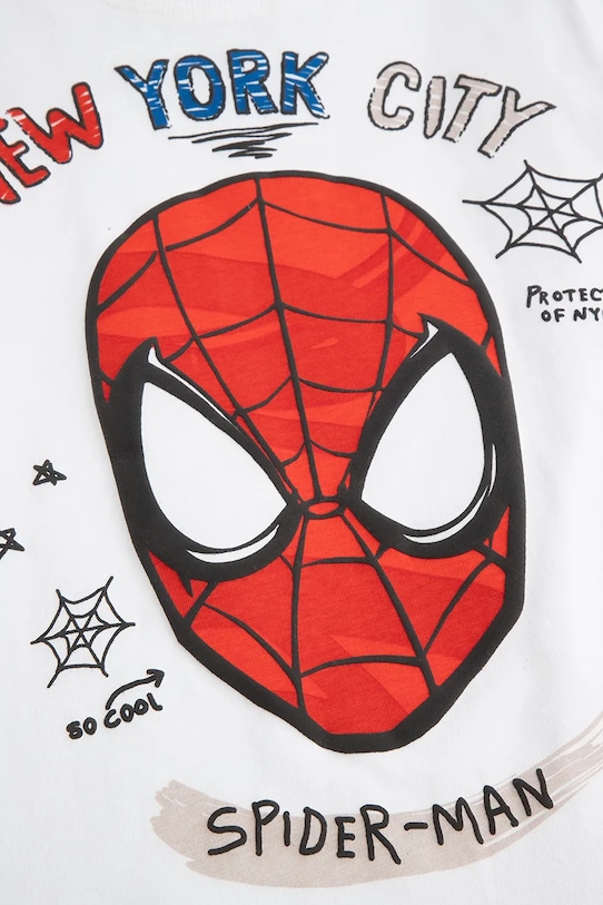 Coccodrillo majica za djecu od pamuka bijela WC6143208LBD