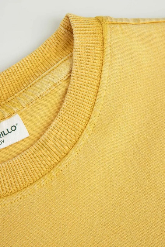 Αγορίστικα Coccodrillo T-shirt παιδικό βαμβακερό WC6143206FBJ κίτρινο