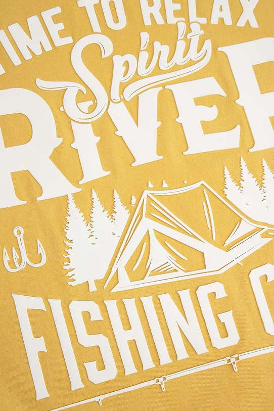 Coccodrillo T-shirt παιδικό βαμβακερό κίτρινο WC6143206FBJ