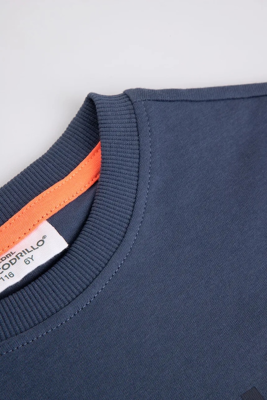 Αγορίστικα Coccodrillo T-shirt παιδικό βαμβακερό WC6143201MBK μπλε