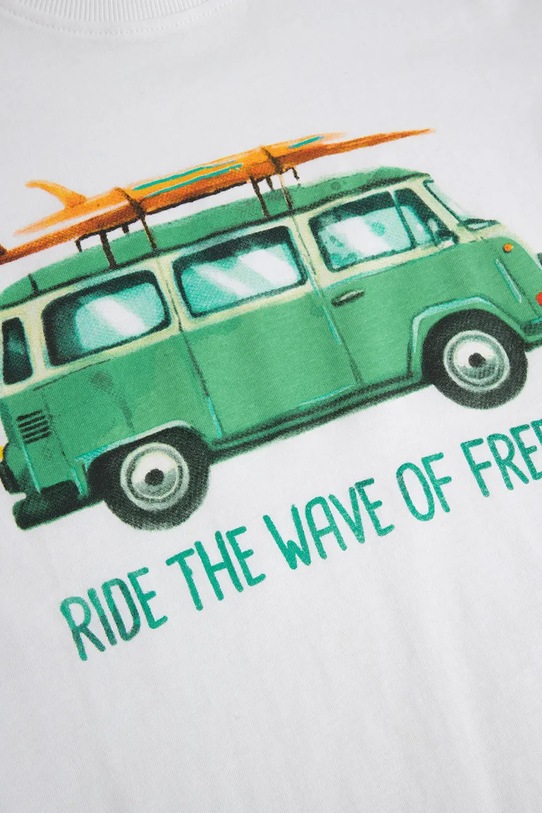 Coccodrillo tričko detské bavlnené biela WC6143205VBB