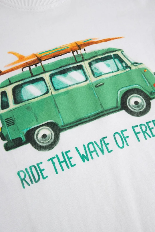 Coccodrillo tričko detské bavlnené biela WC6143205VBB