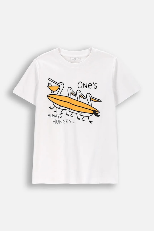 Coccodrillo T-shirt παιδικό βαμβακερό λευκό WC6143211VBB