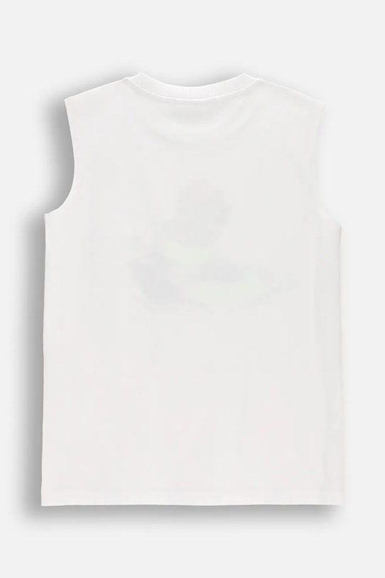 Coccodrillo τοπ Γυναικείο βαμβακερό WC6143302VBB λευκό SS26