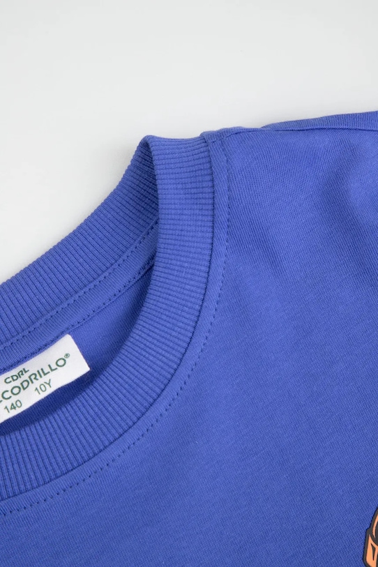 Αγορίστικα Coccodrillo T-shirt παιδικό βαμβακερό WC6143202HBJ μπλε