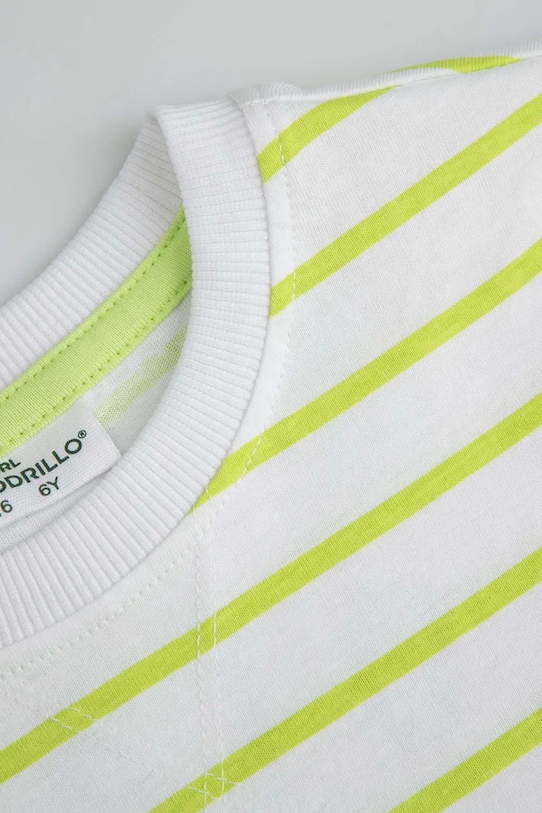 Dječaci Coccodrillo majica ženska od pamuka WC6143201HBK bijela