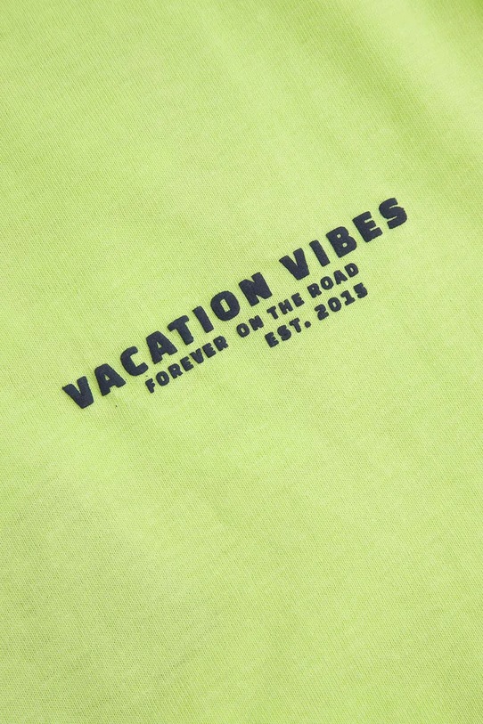 Coccodrillo t-shirt παιδικό βαμβακερό πράσινο WC6143204TBJ