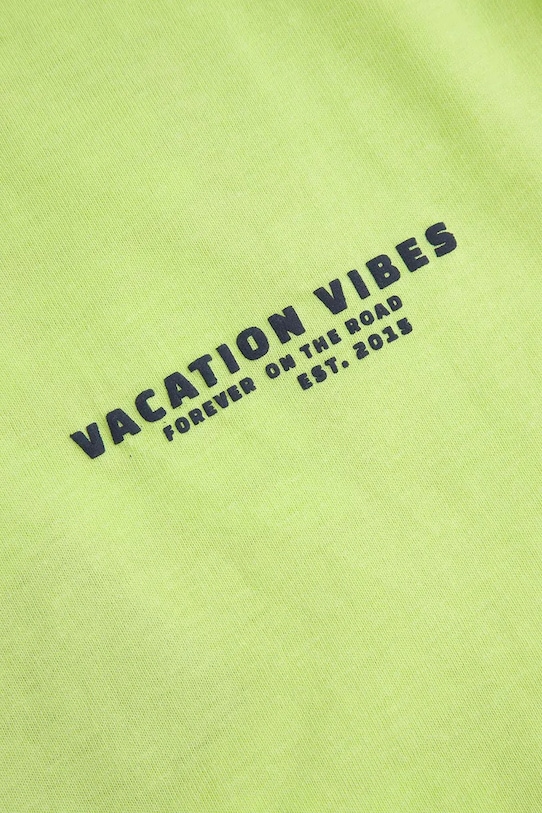 Coccodrillo t-shirt παιδικό βαμβακερό πράσινο WC6143204TBJ