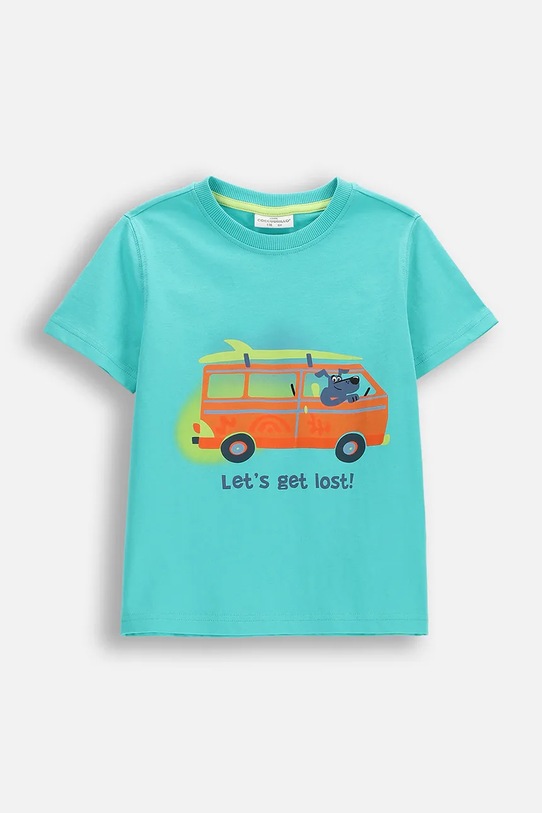 Coccodrillo tričko detské bavlnené modrá WC6143201TBK