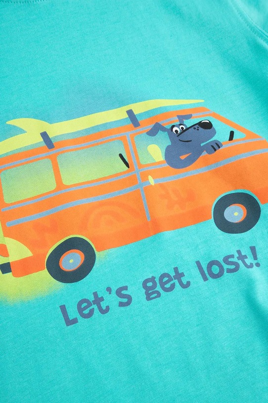 Coccodrillo tričko detské bavlnené modrá WC6143201TBK