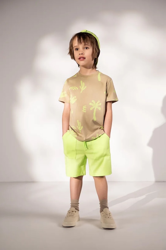 Coccodrillo majica za djecu od pamuka WC6143203TBK