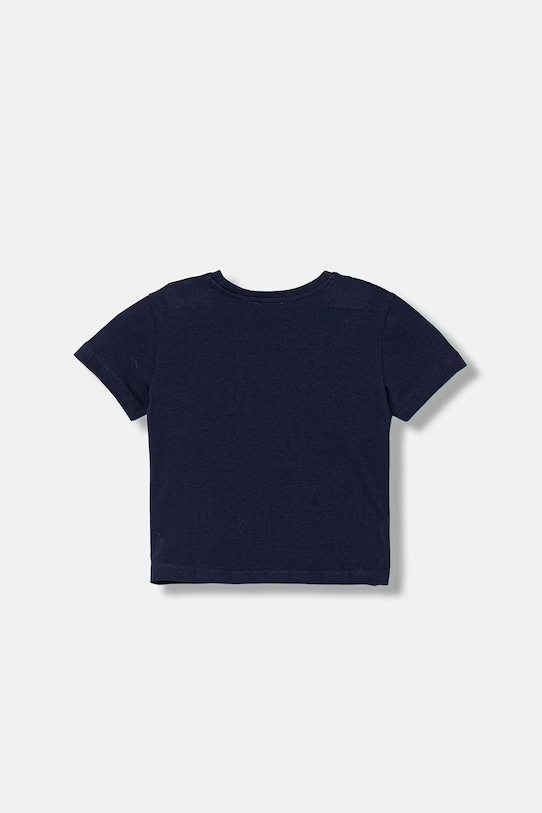 United Colors of Benetton tricou pentru copii din bumbac 3I1XG10MX.P.seasonal bleumarin SS26