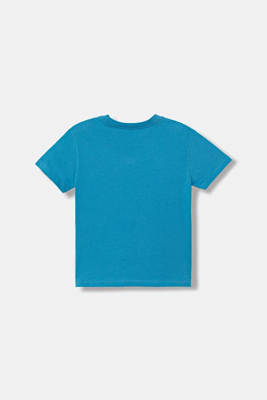 United Colors of Benetton tričko dětské bavlněné 3I1XC10TF.G.seasonal modrá SS26
