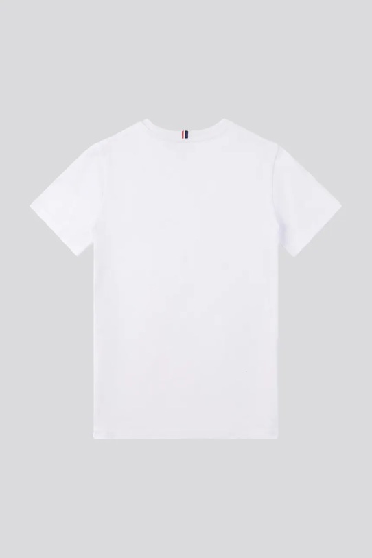 Băieți U.S. Polo Assn. tricou copii din bumbac USP2374 alb