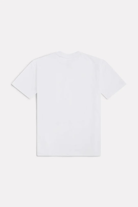 Chłopiec New Balance T-shirt dziecięcy bawełniany YT61Q4N0 biały