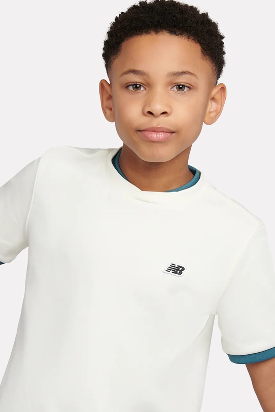 New Balance t-shirt παιδικό βαμβακερό YT61B802